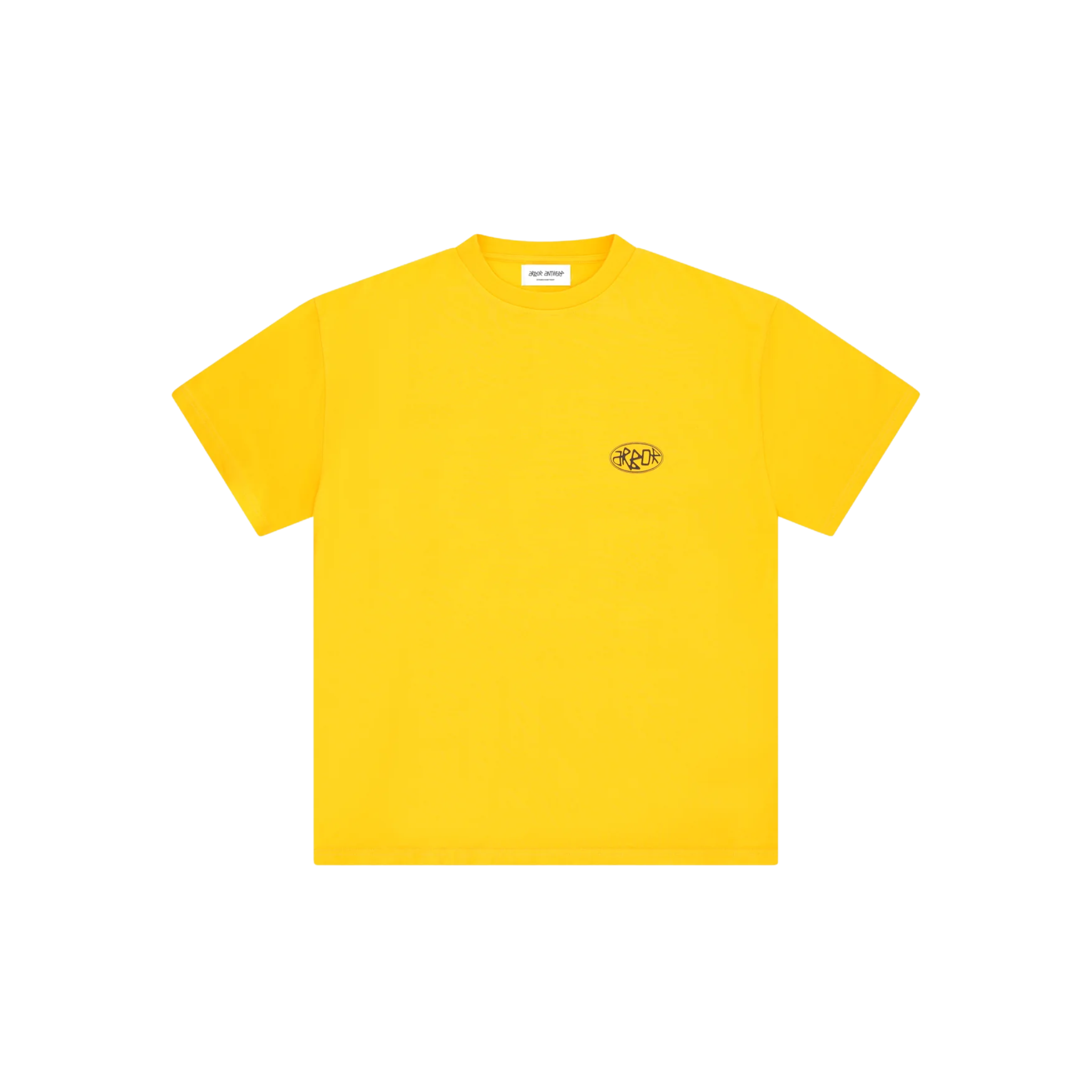 Tee-shirt - Quality Yellow T-shirt - Arbor Antwerp