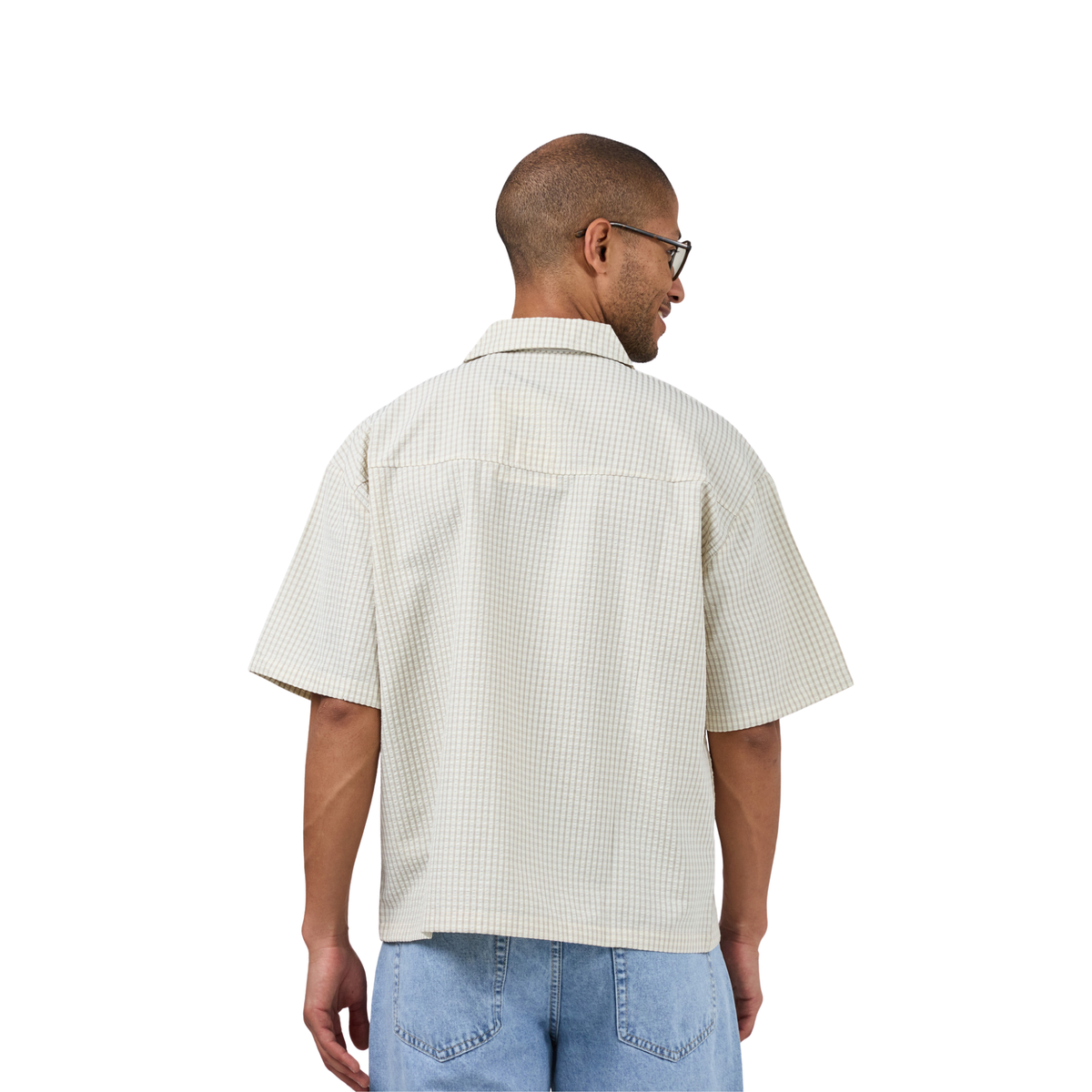 Chemise - Chemise texturée à manches courtes avec cravate - Weackers
