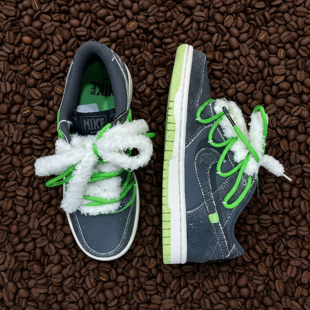 Sneakers - Dunk Custom Nature Iron Green - Nike