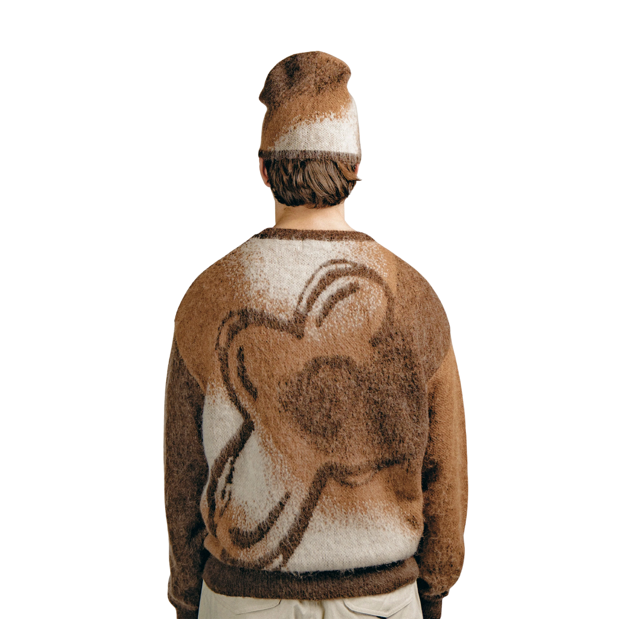 Pull - Mohair Marron - Flower Instincts