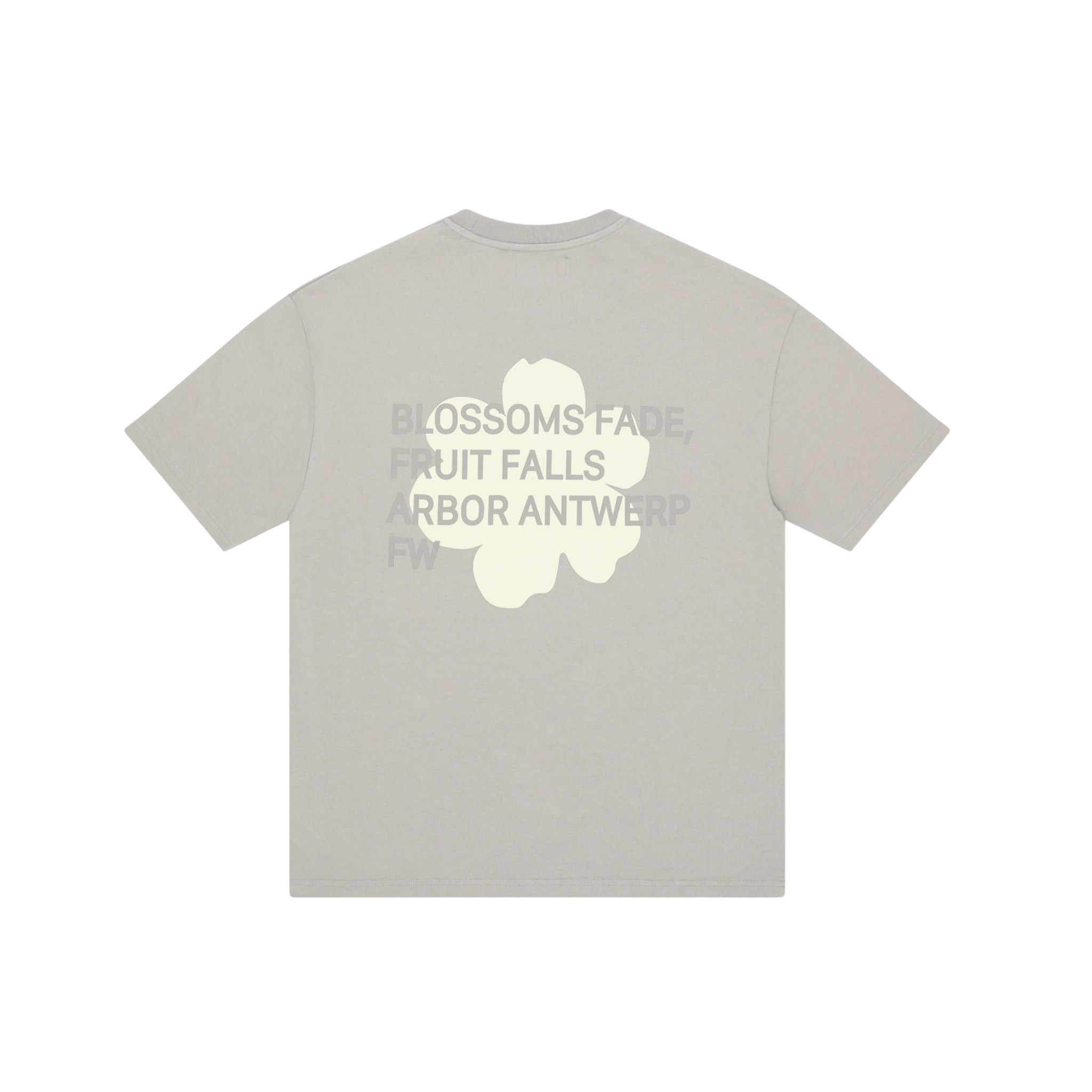 Tee-shirt - Arbor Beige Blossoms - Arbor Antwerp