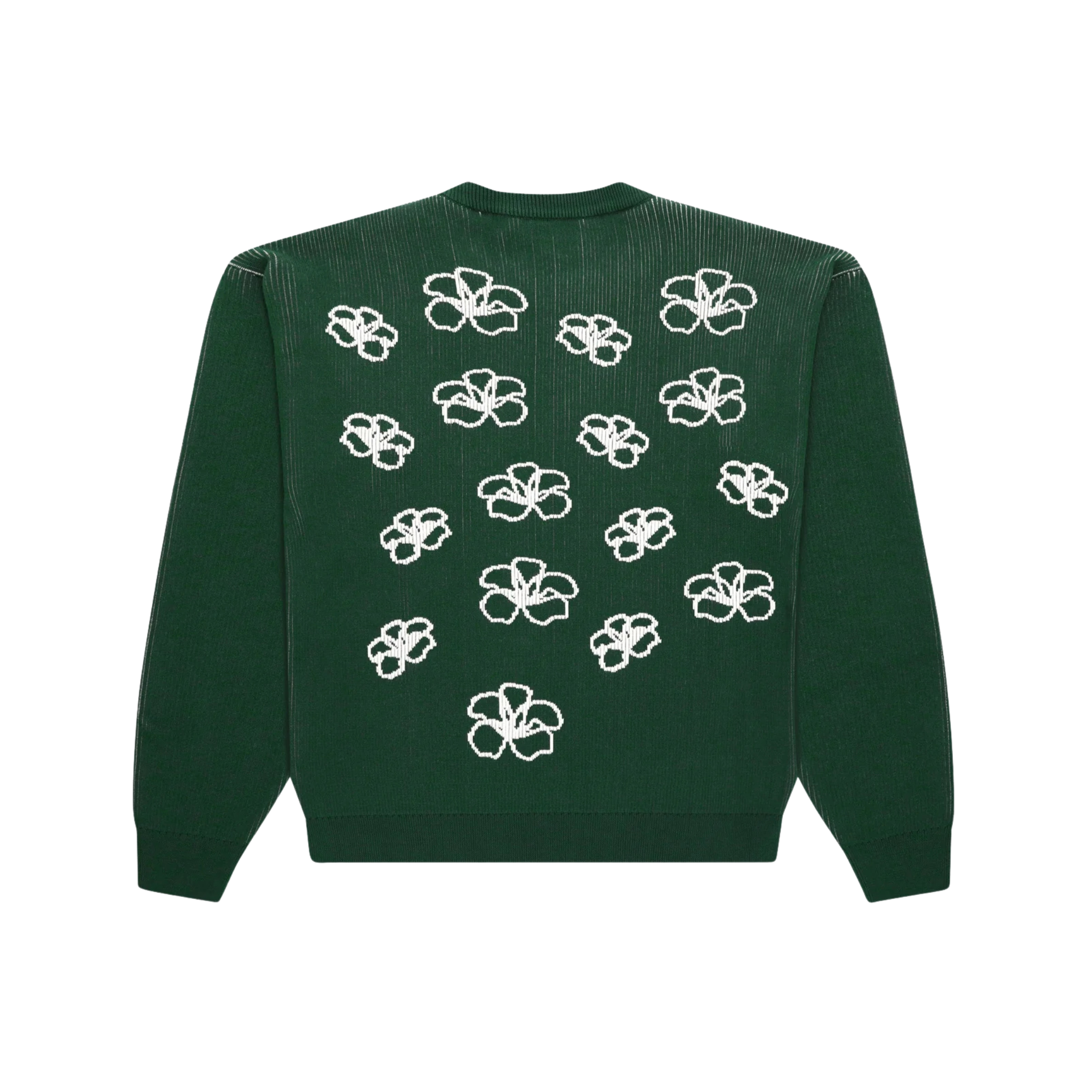 Knit - Arbor Ribbed Flower Green - Arbor Antwerp