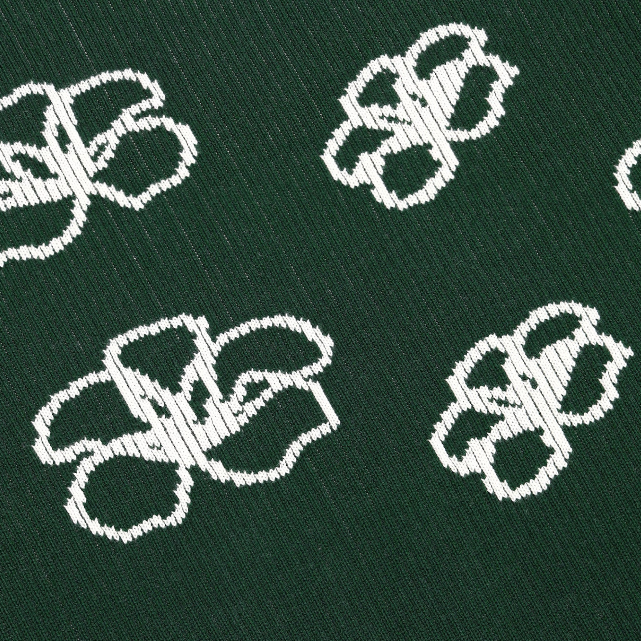 Knit - Arbor Ribbed Flower Green - Arbor Antwerp
