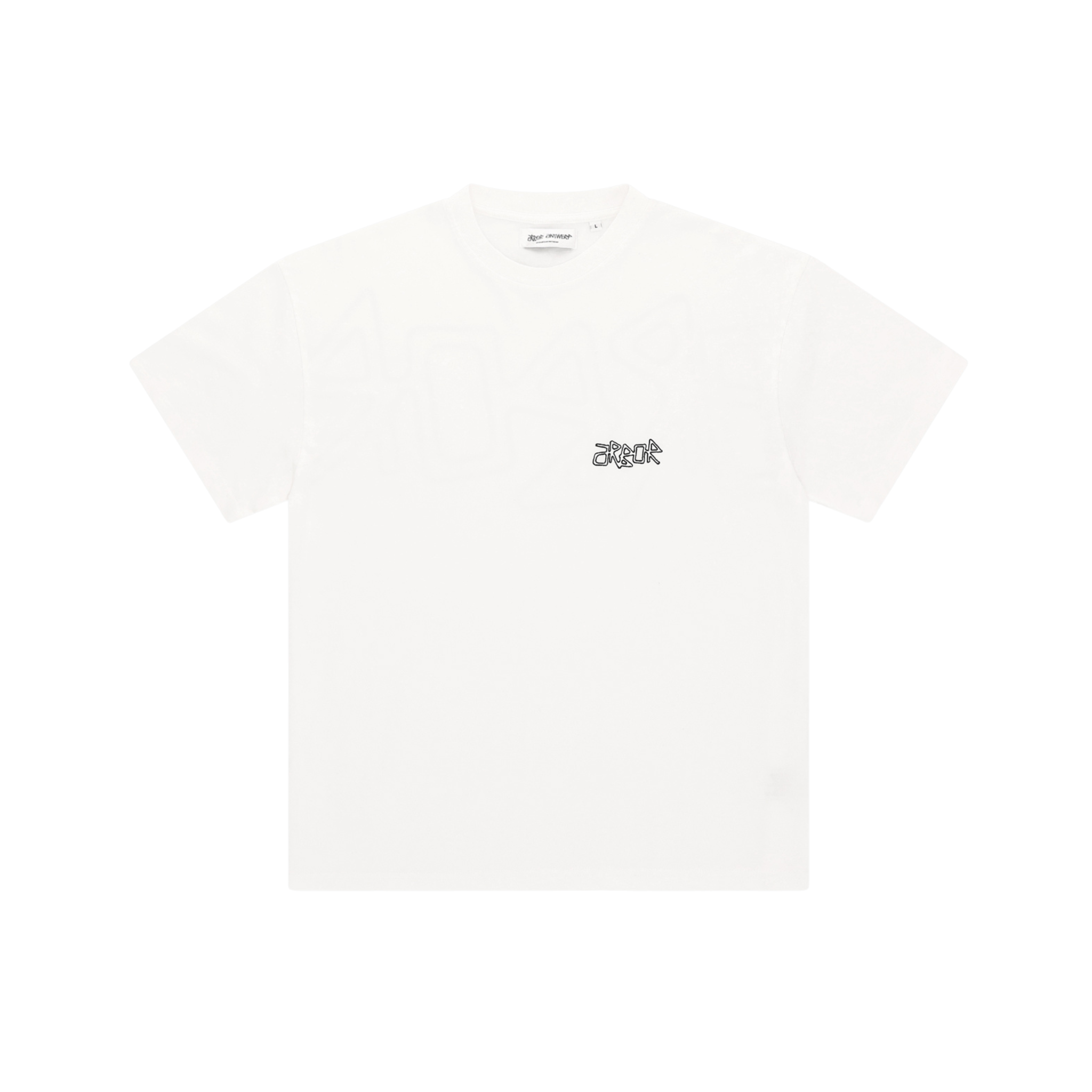 Tee-shirt - Arbor Logo White - Arbor Antwerp