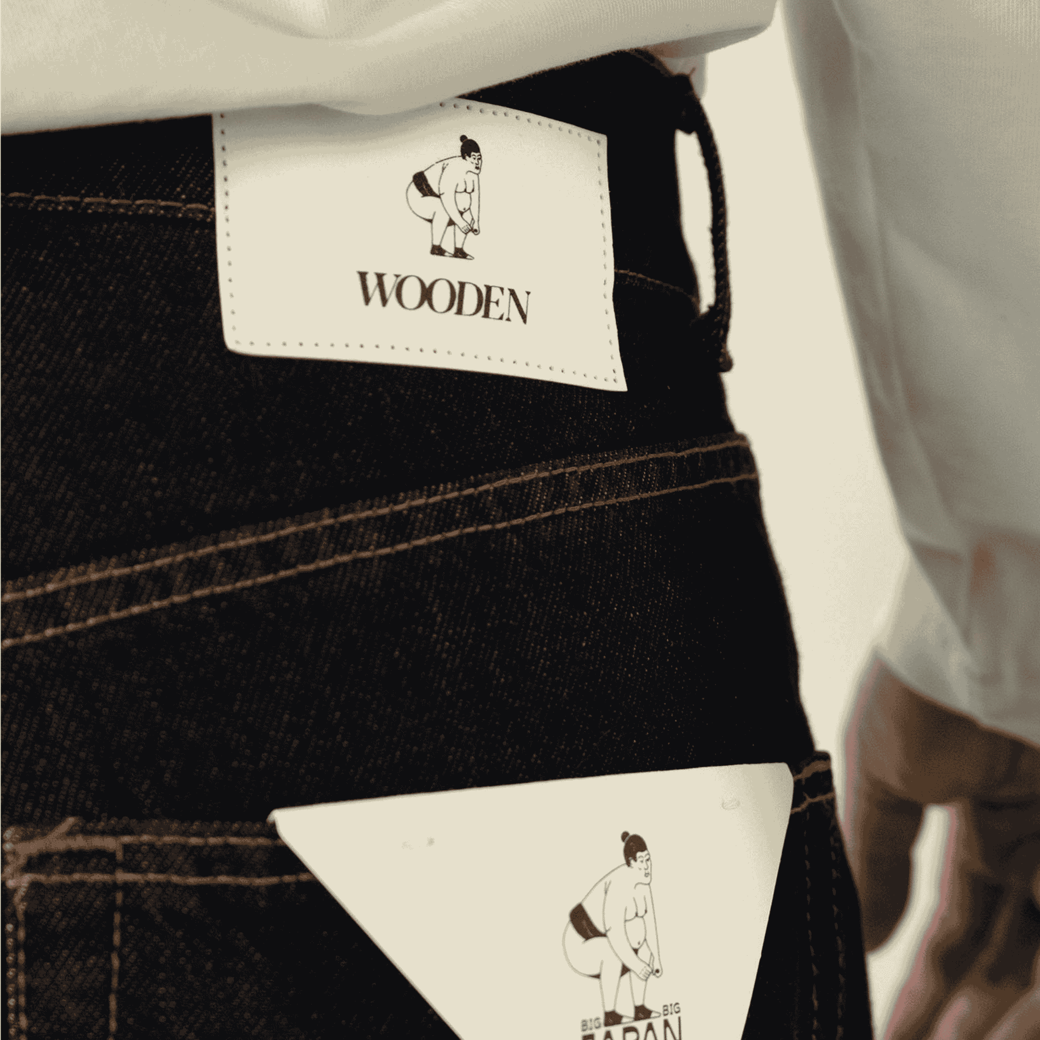 Denim - Big Big Japan Blu Raw - Wooden