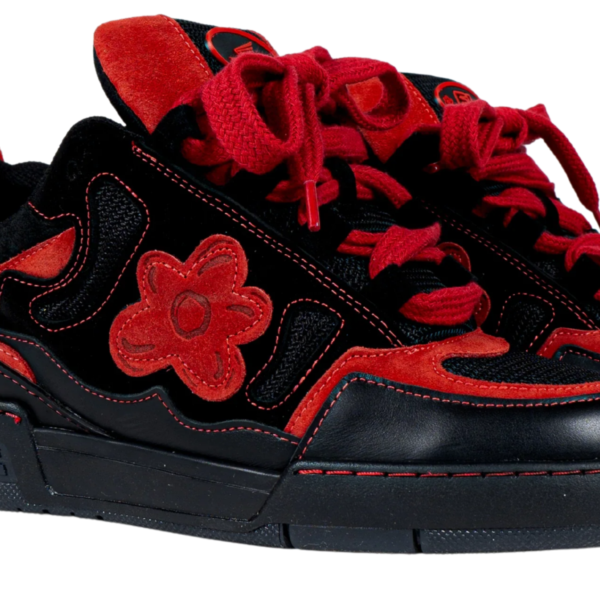 Sneakers - SDT Black Red Motor - Flower Instinct