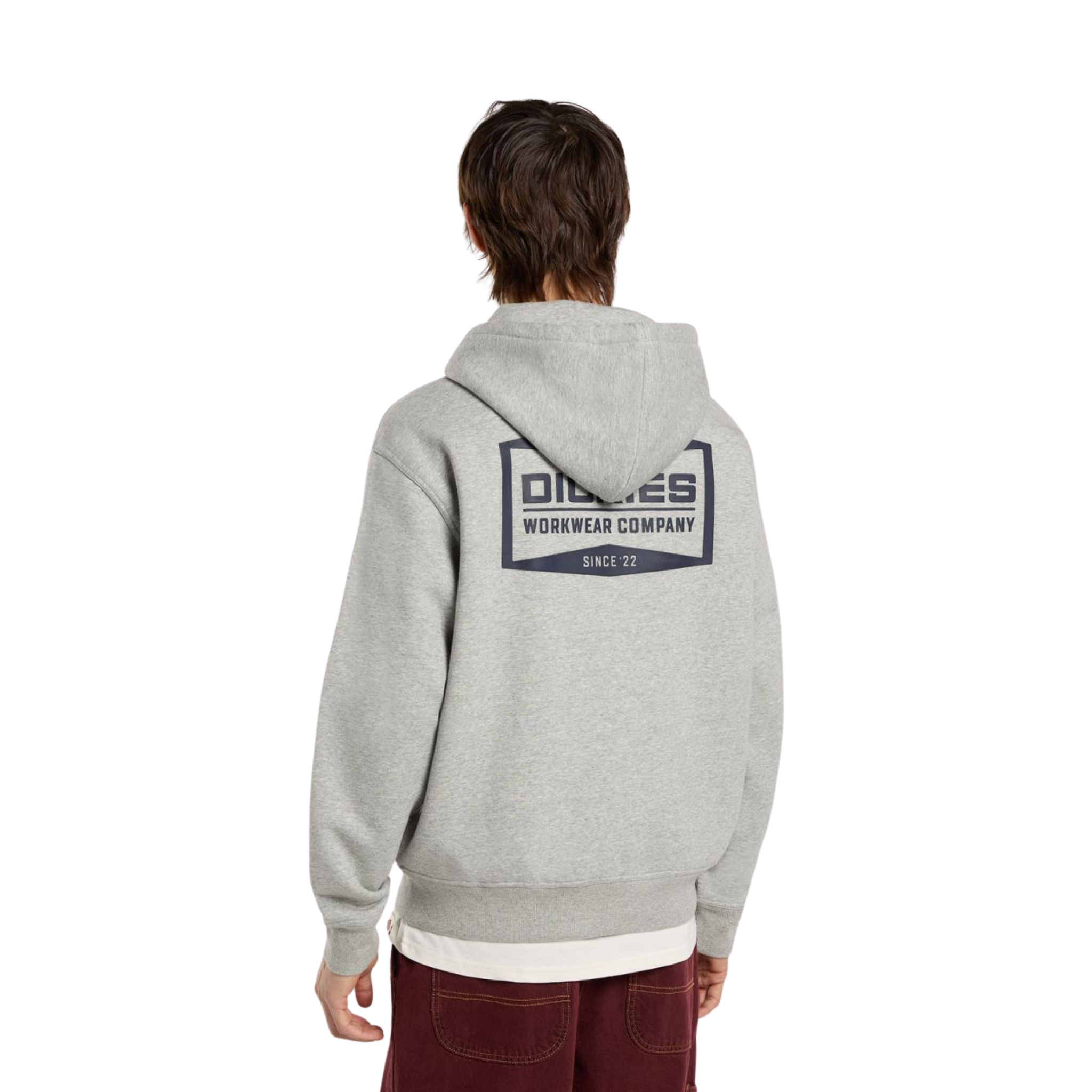 Hoodie Zip - Bolivar FZ Hoodie Grey Melange - Dickies