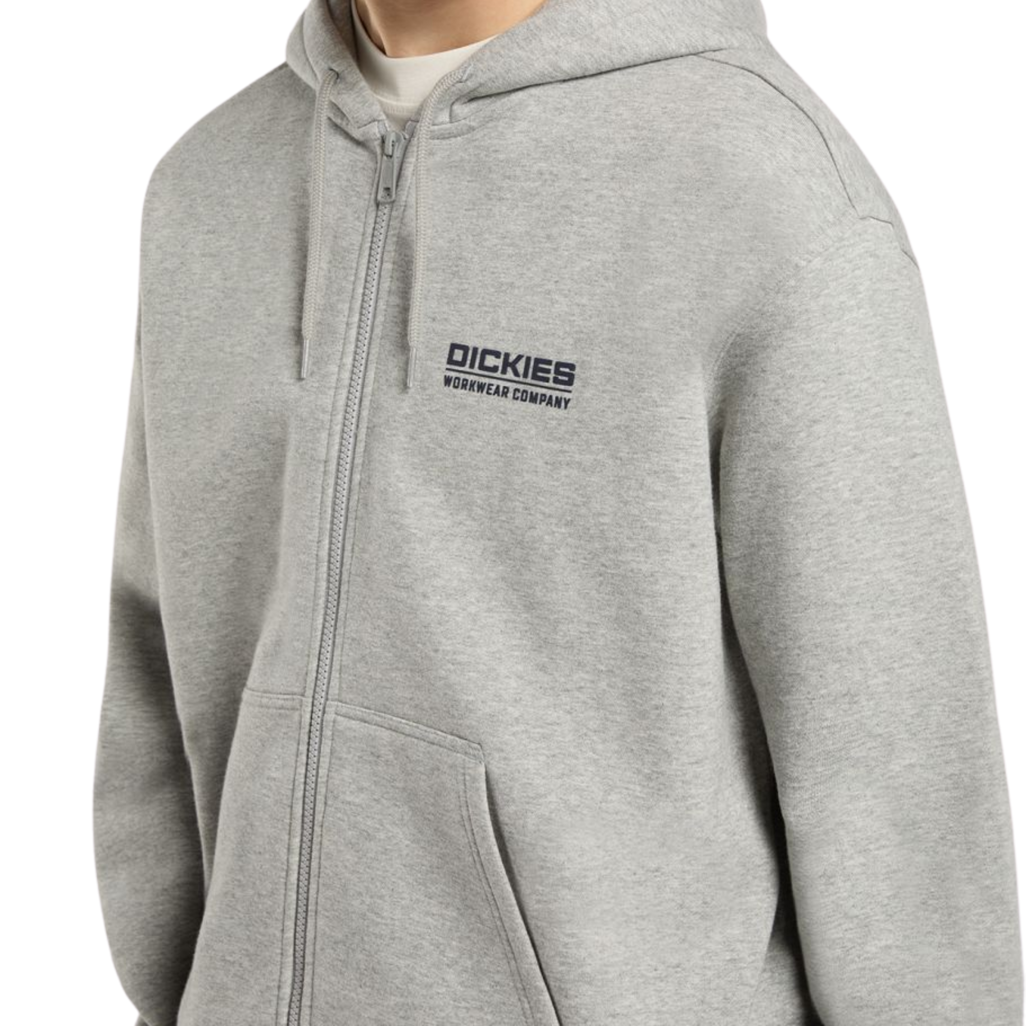 Hoodie Zip - Bolivar FZ Hoodie Grey Melange - Dickies