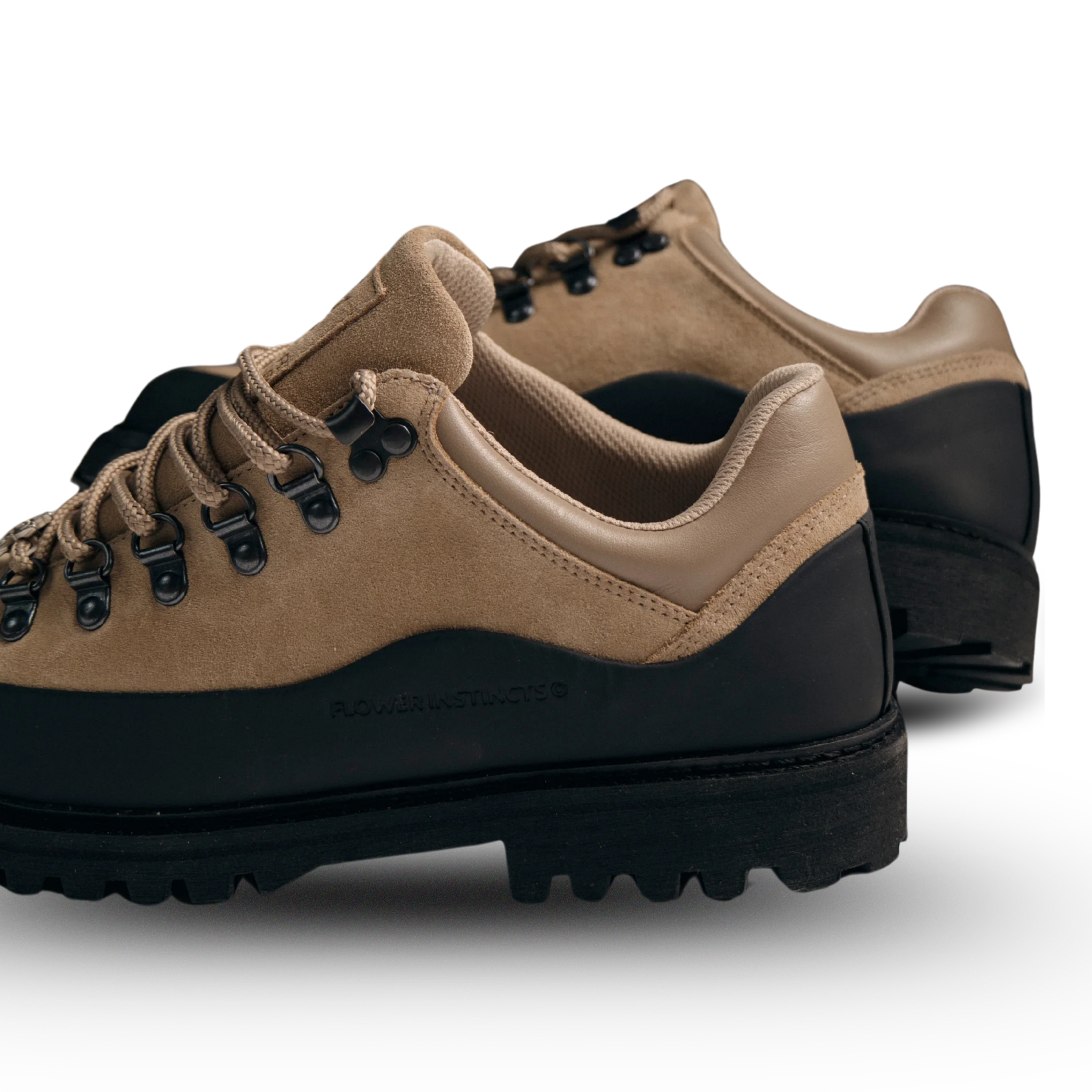 Sneakers - Booted Goat - Beige - Flower Instinct