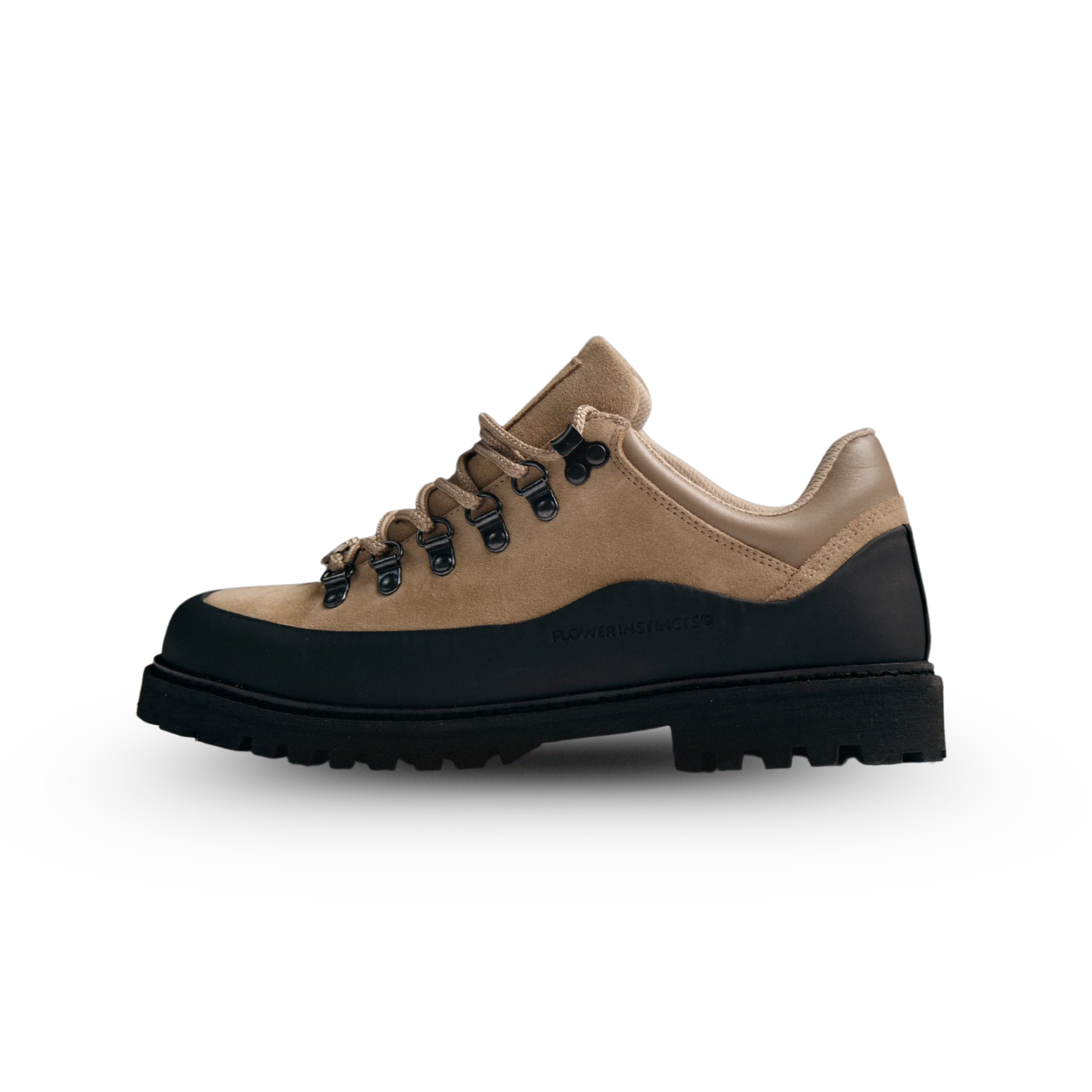 Sneakers - Booted Goat - Beige - Flower Instinct
