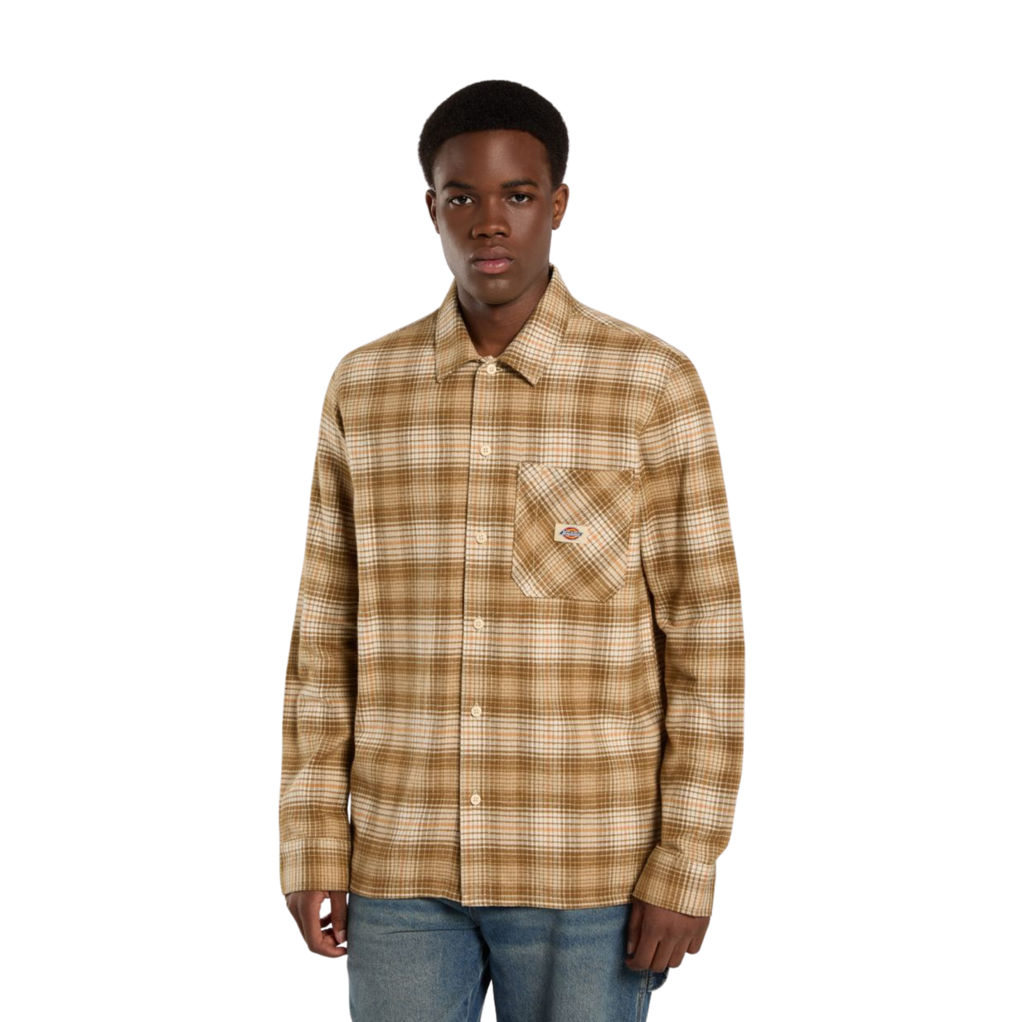 Chemise - Forest Check Shirt Wood Ash - Dickies