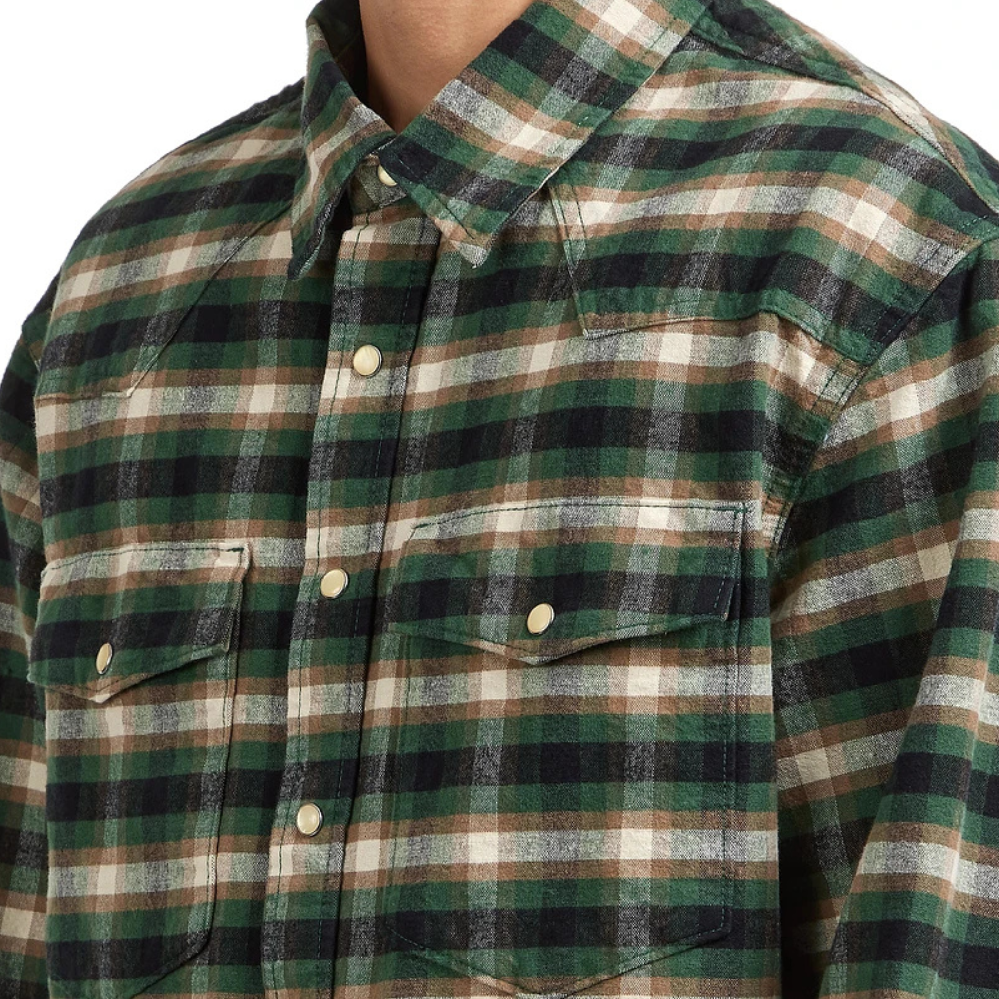 Chemise - Johnsonville Shirt LS Pine Needle Green - Dickies