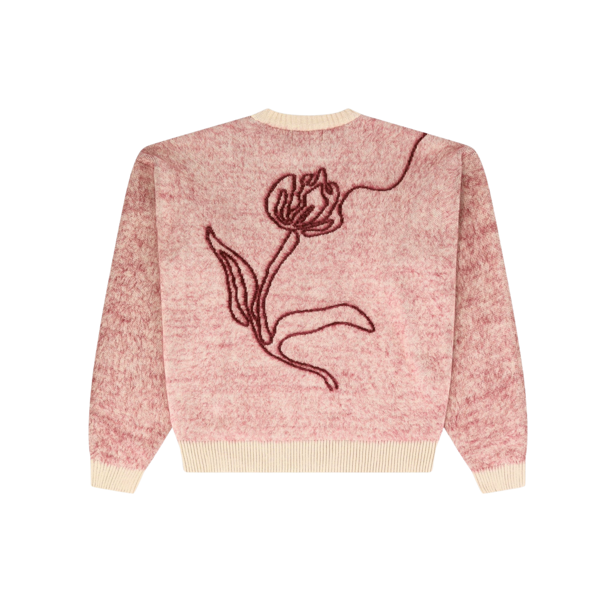 Crewneck - Camo Violet Knit - Arbor Antwerp