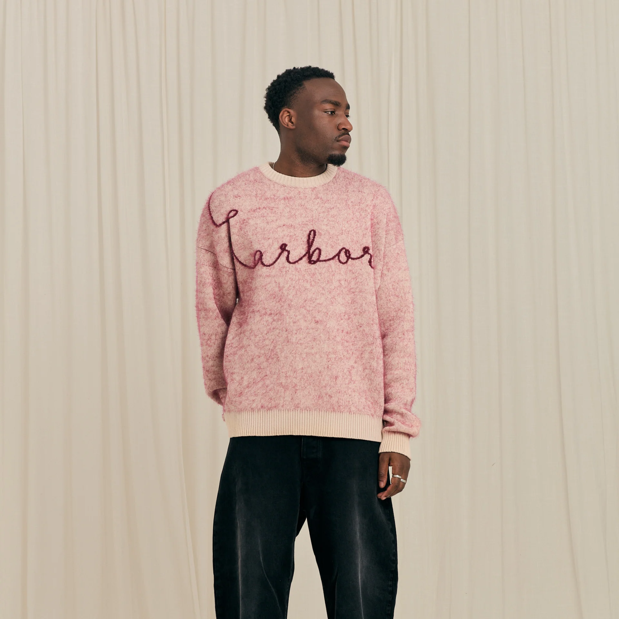 Crewneck - Camo Violet Knit - Arbor Antwerp