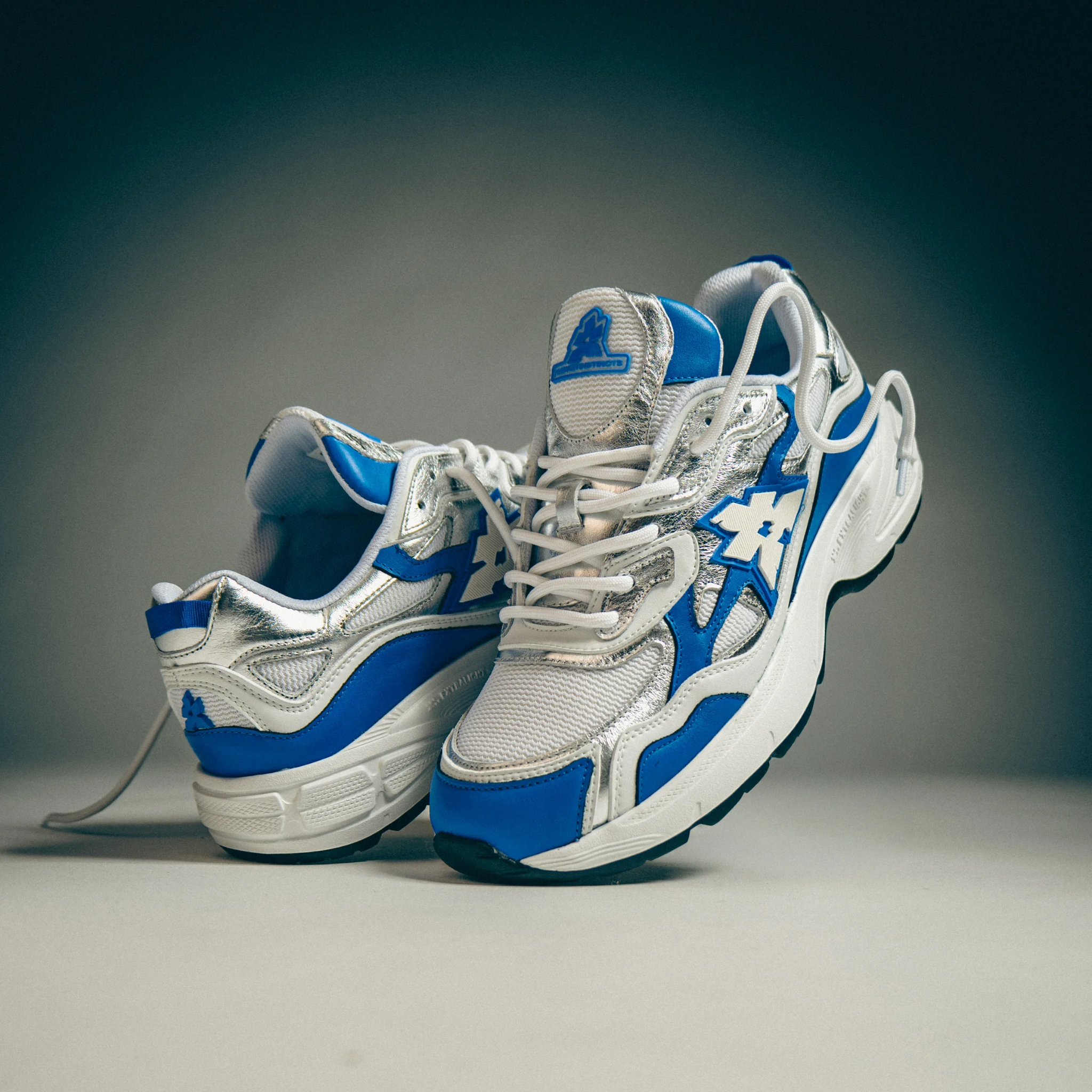 Sneakers - Cor-V Runner Blue Rush - Flower Instinct