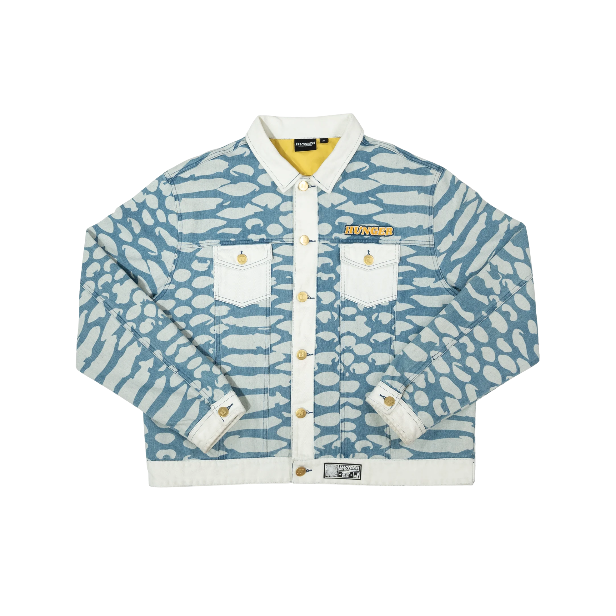 Veste Jean - Denim Snake Peel Jacket - Hunger