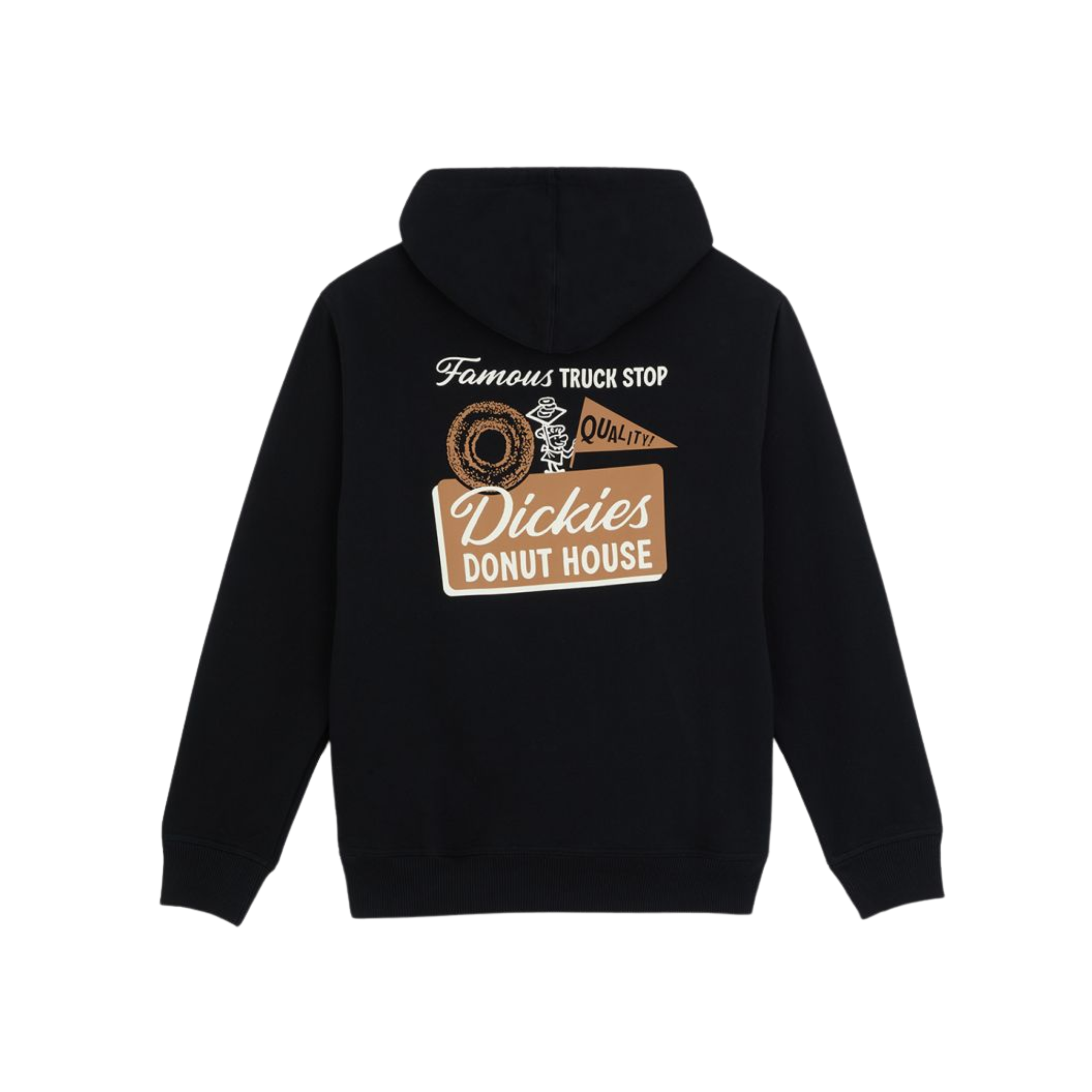 Hoodie - Donut House Black - Dickies
