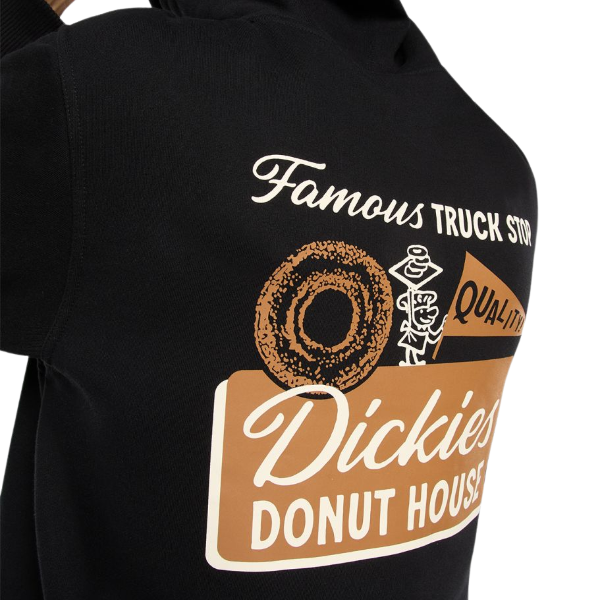 Hoodie - Donut House Black - Dickies