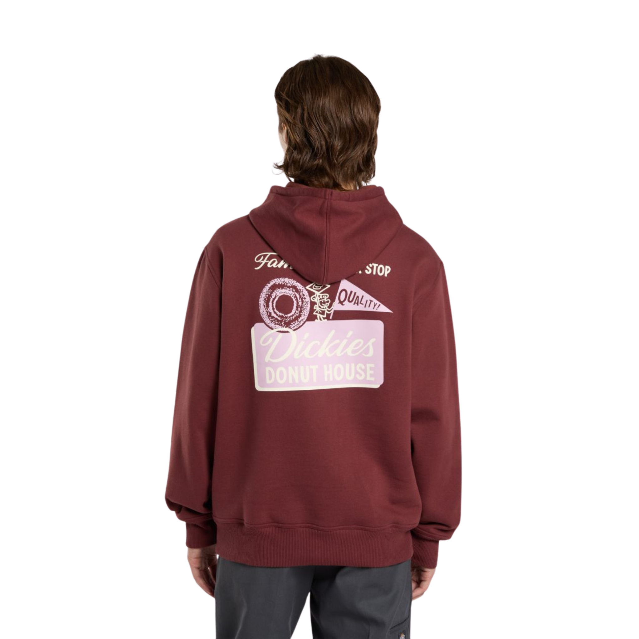 Hoodie - Donut House Bordeaux - Dickies