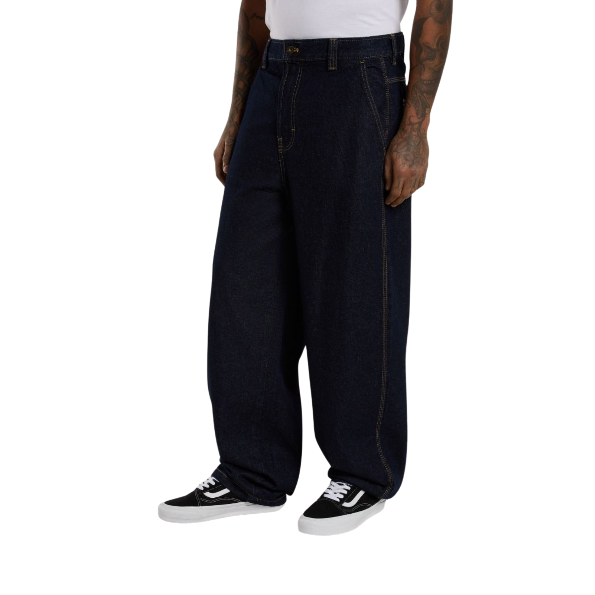 Jean - Madison Baggy Fit Denim Rinsed - Dickies
