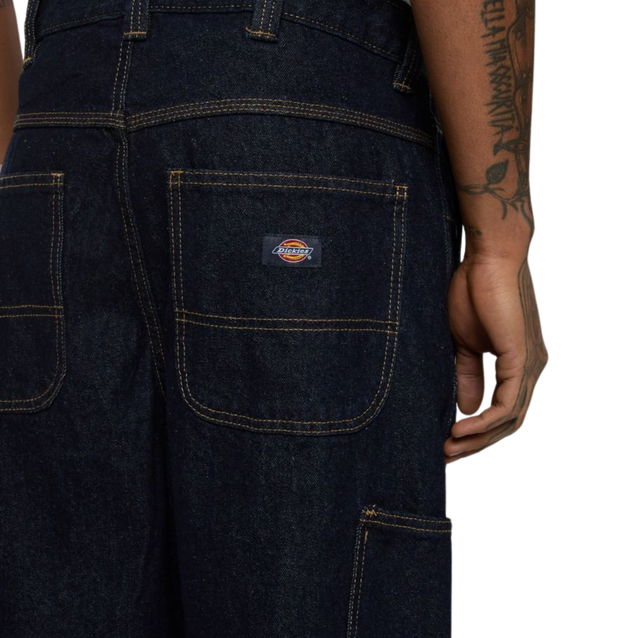 Jean - Madison Baggy Fit Denim Rinsed - Dickies