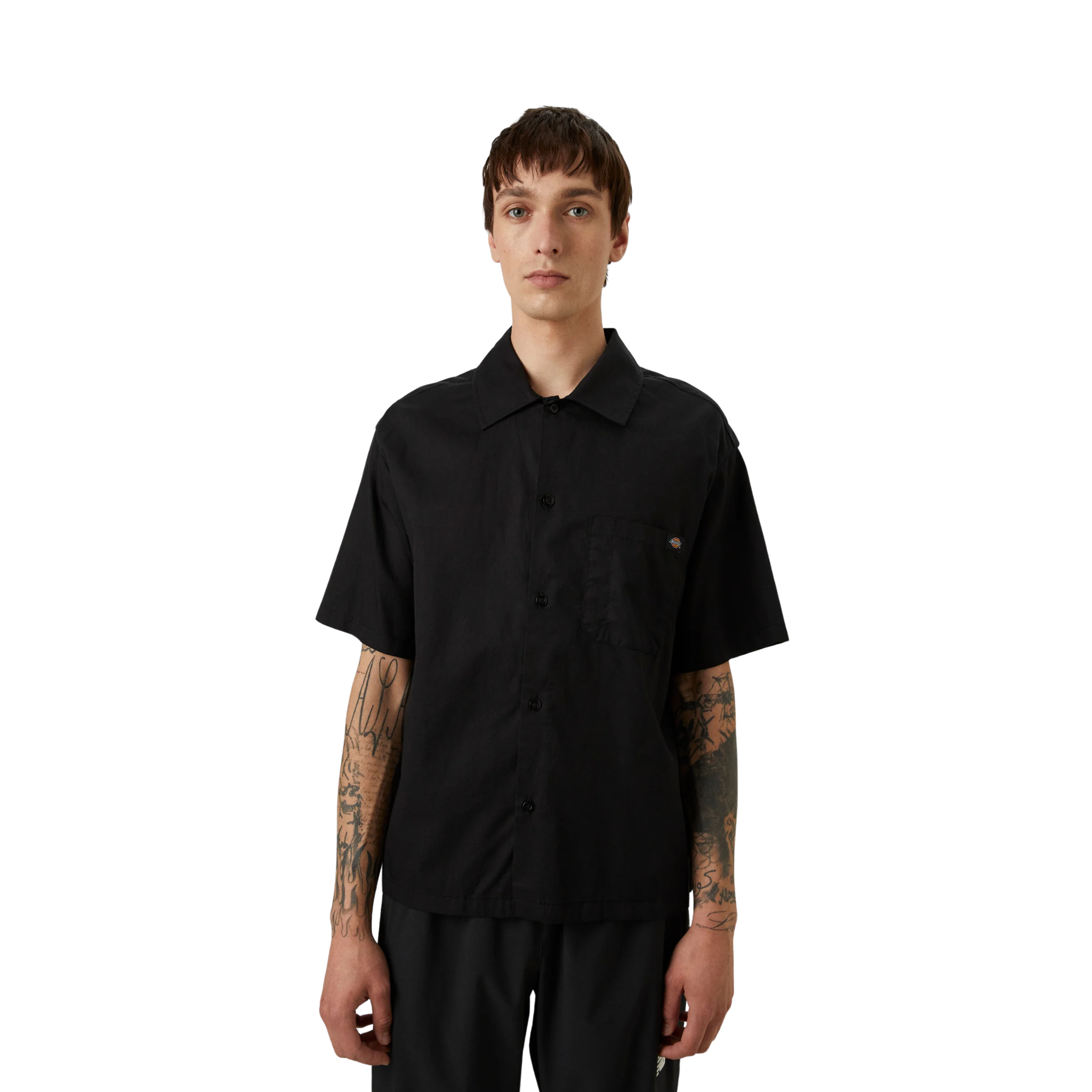 Chemise - Lynville Shirt SS Black - Dickies
