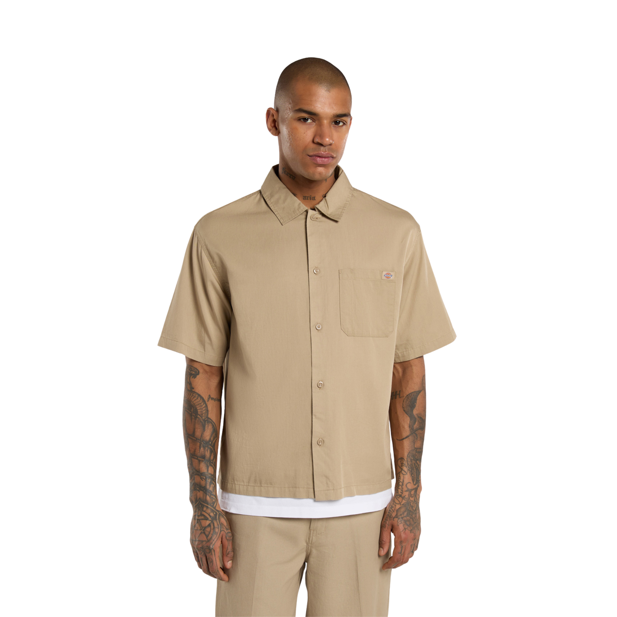 Chemise - Lynville Shirt SS Desert Sand - Dickies