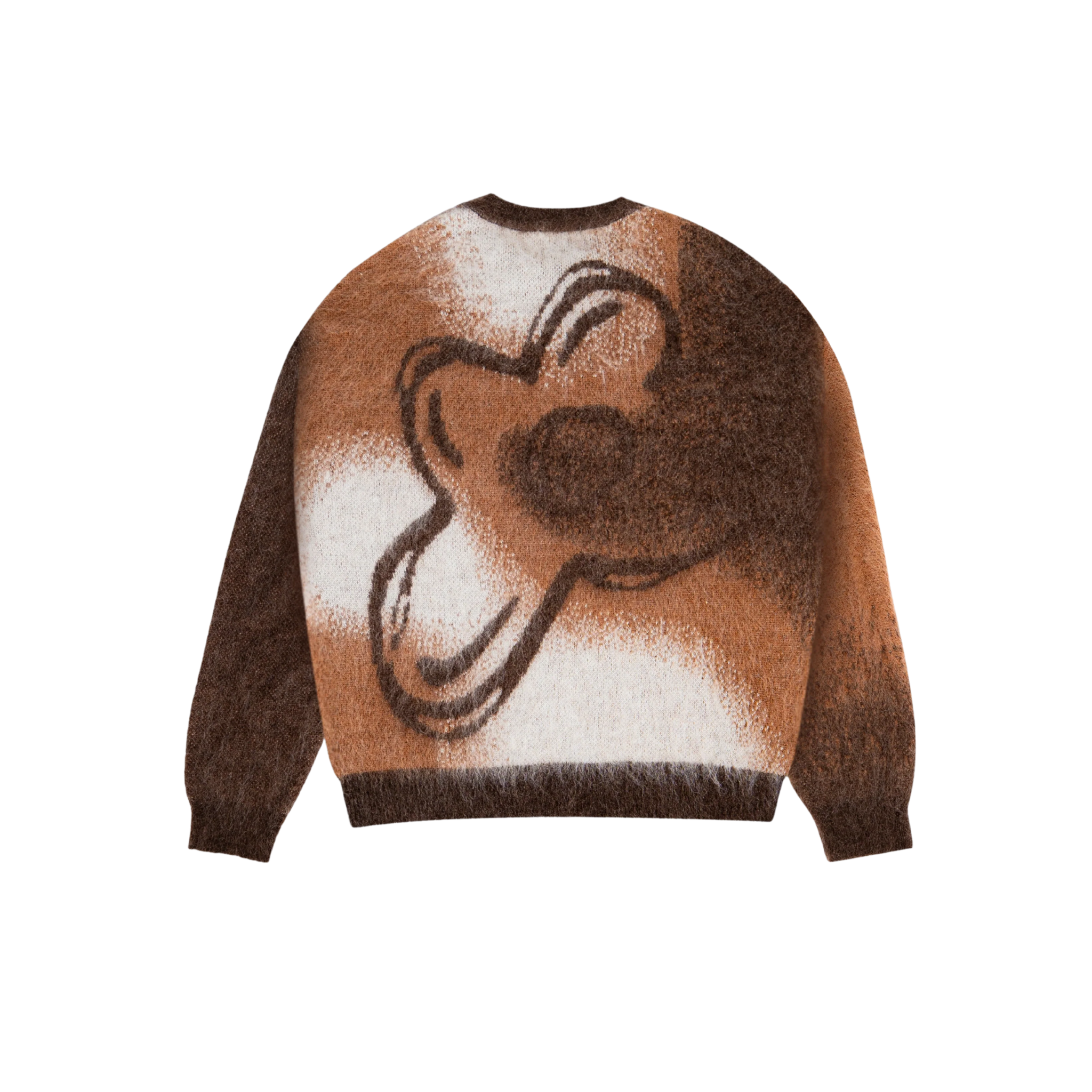 Pull - Mohair Marron - Flower Instincts