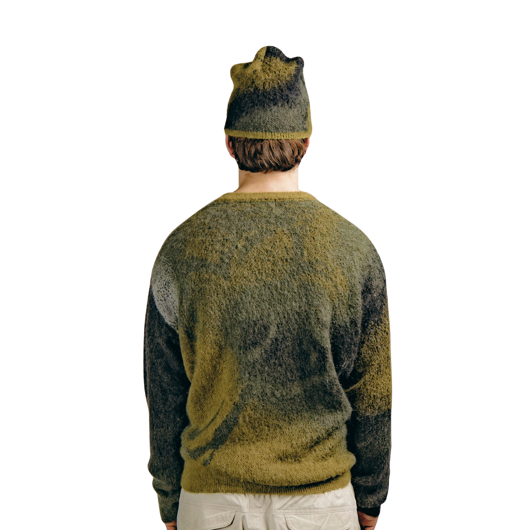 Pull - Mohair Vert - Flower Instincts