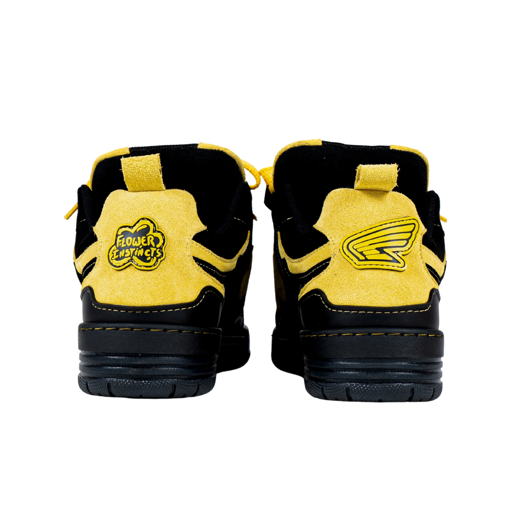 Sneakers - SDT Black Yellow Motor - Flower Instinct