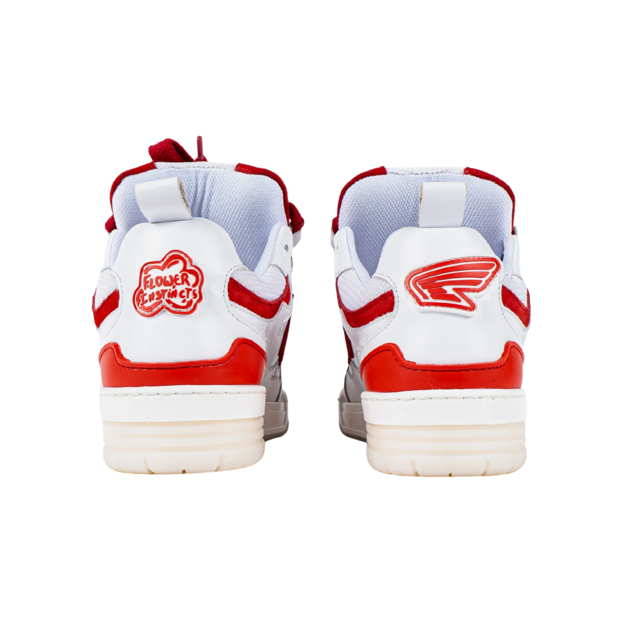Sneakers - SDT White Red Motor - Flower Instinct