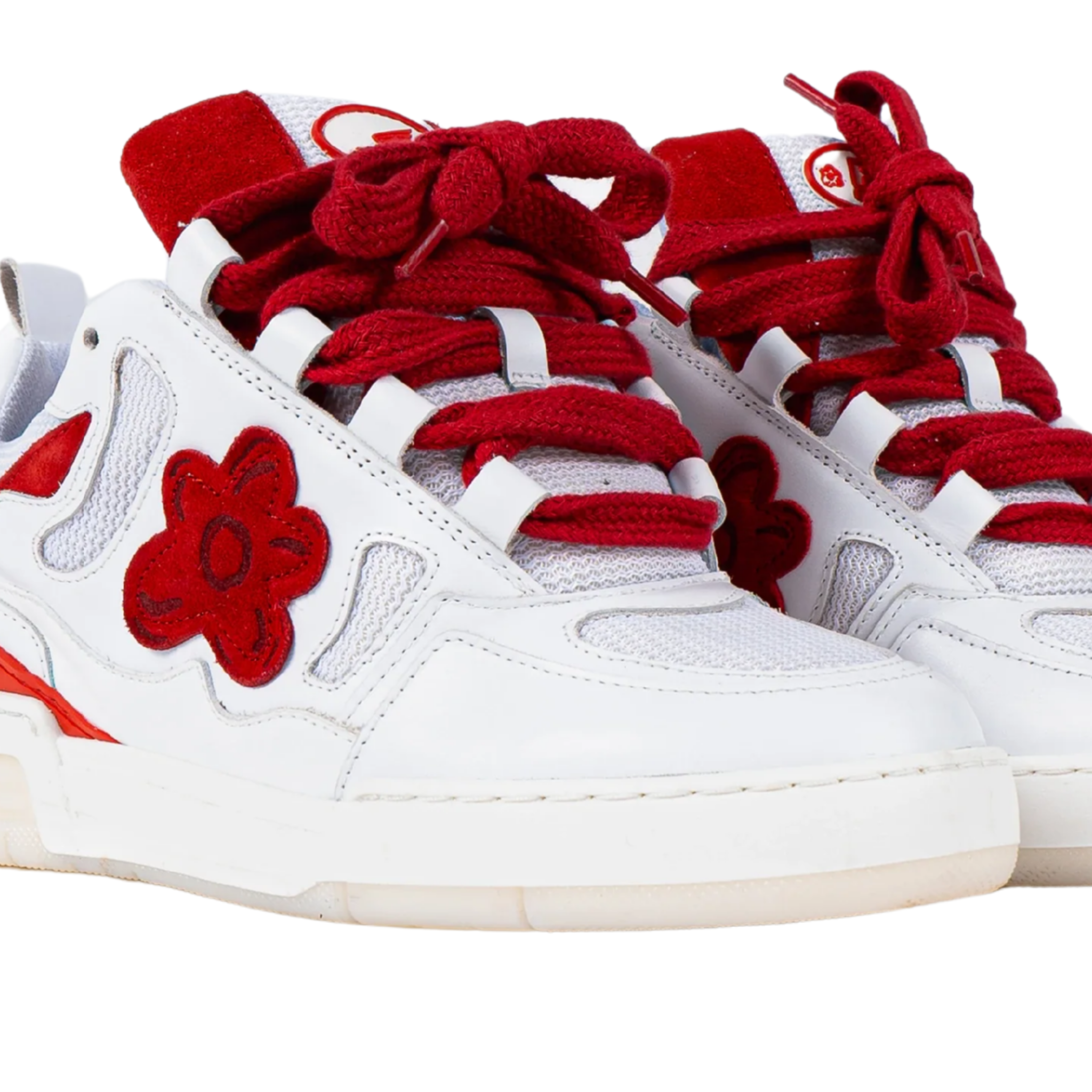 Sneakers - SDT White Red Motor - Flower Instinct