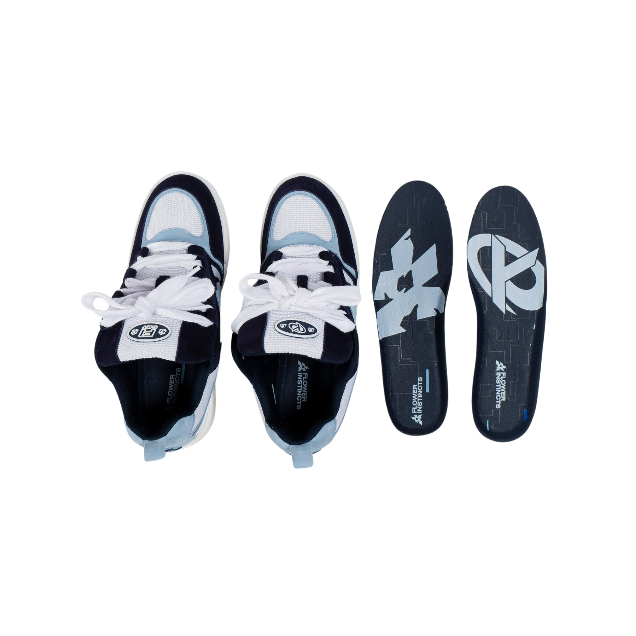 Sneakers - SDT Ultra Blue x Flowers Instinct x Karmine Corp x Sneakmart - Flower Instinct