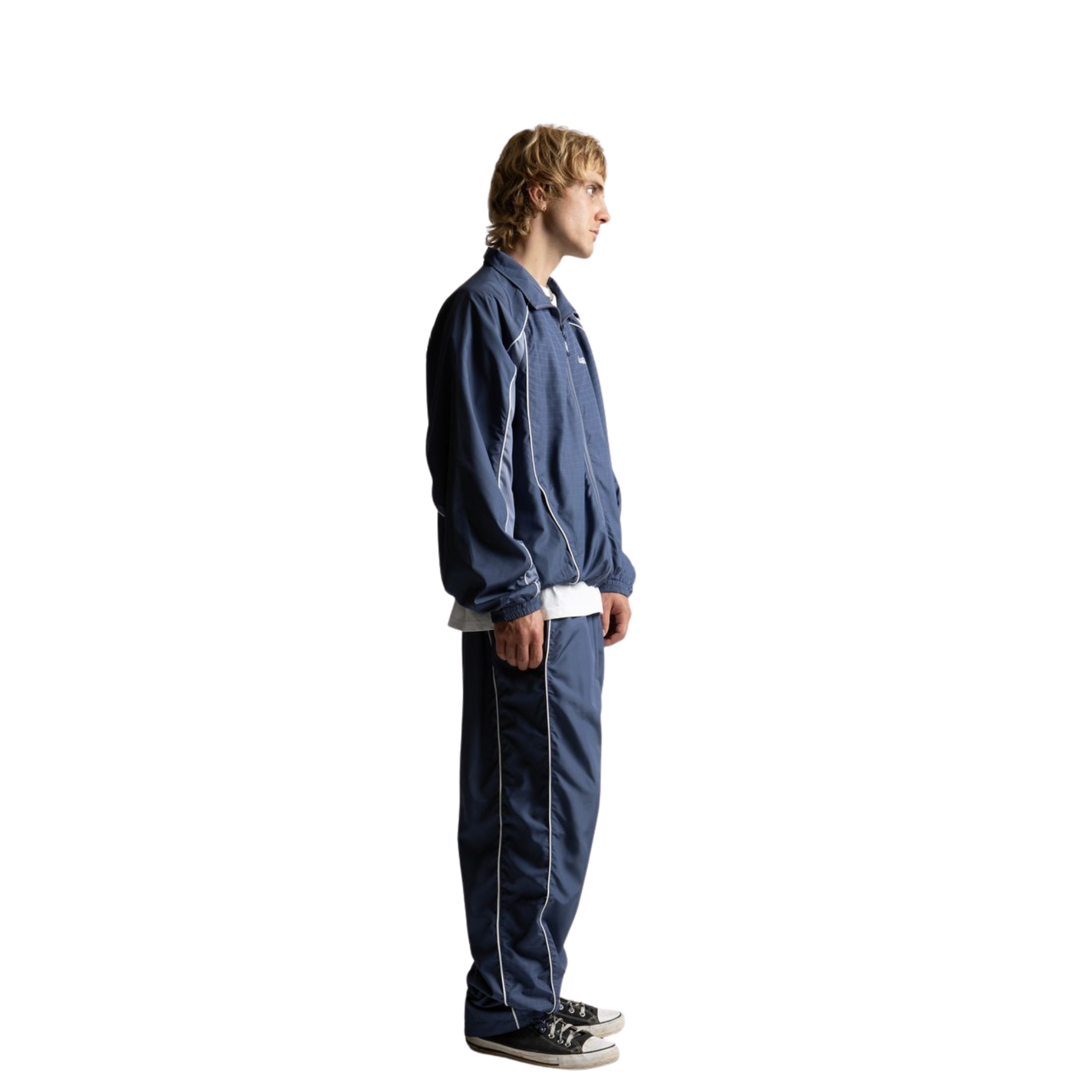 Jogging - Spine Track Pant Blue - Wasted Paris
