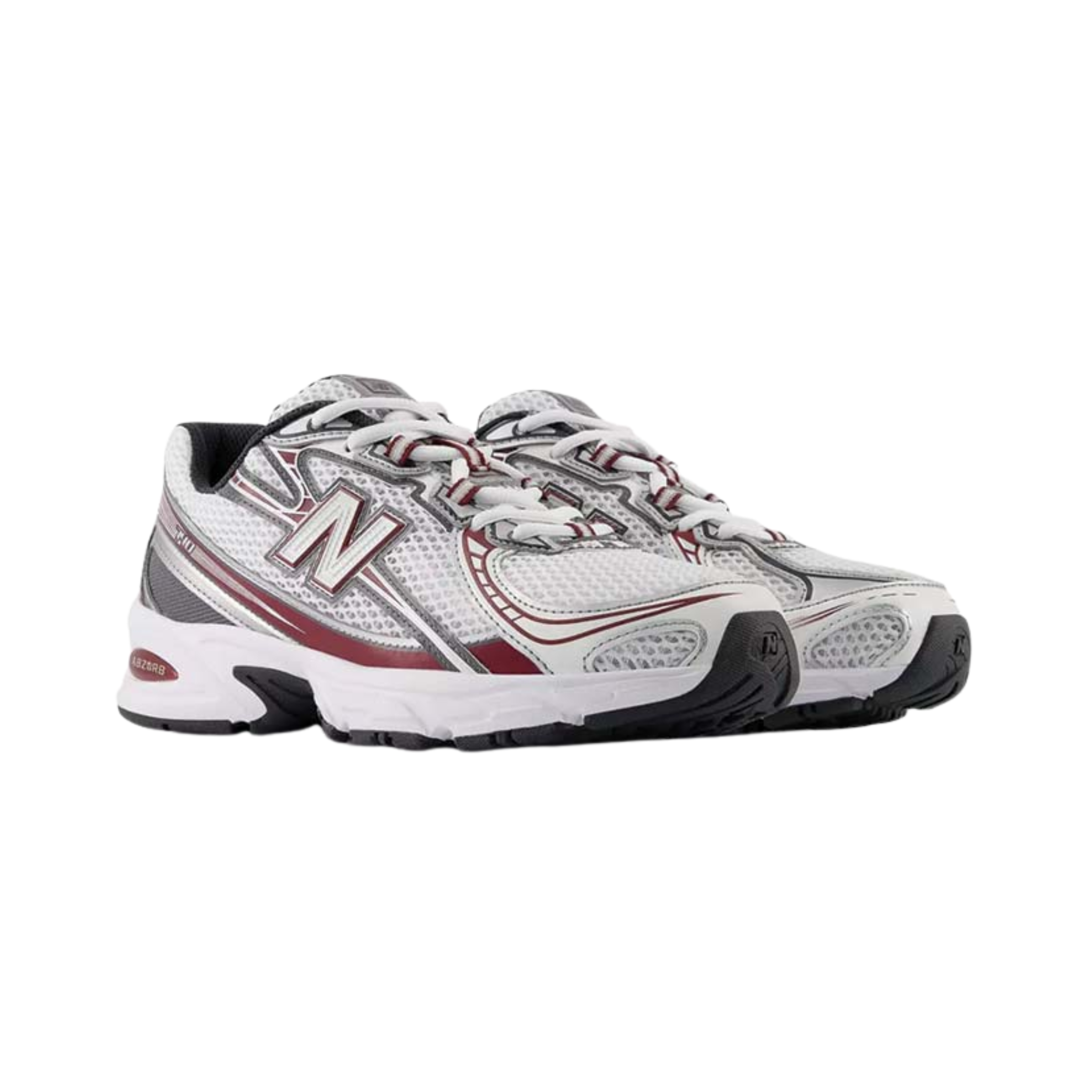 Sneakers - New Balance 740 White And Red- New Balance
