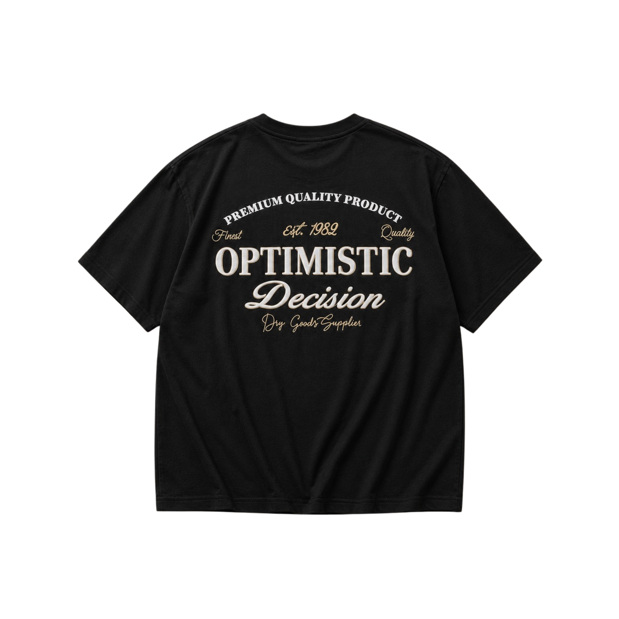 Tee-shirt - Tee Optimistic Noir - Weackers