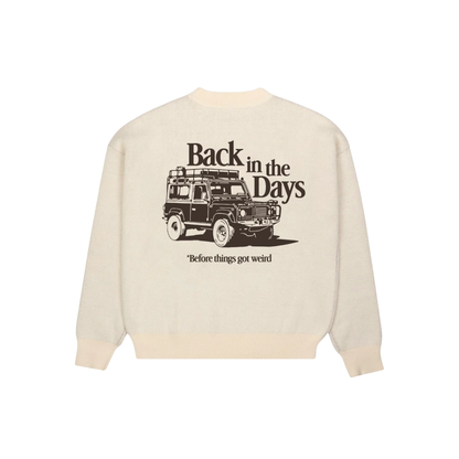 Pull - Knit Back In The Days Beige - Prohibited