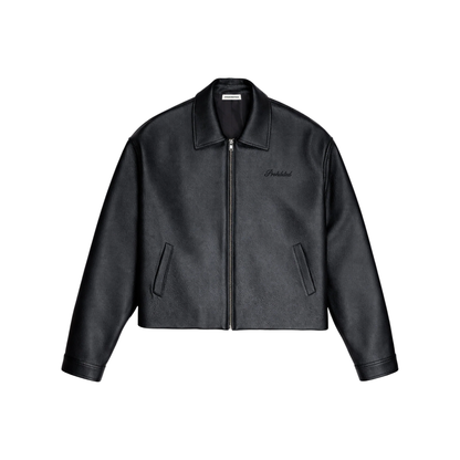 Veste - Jacket leather Black - Prohibited