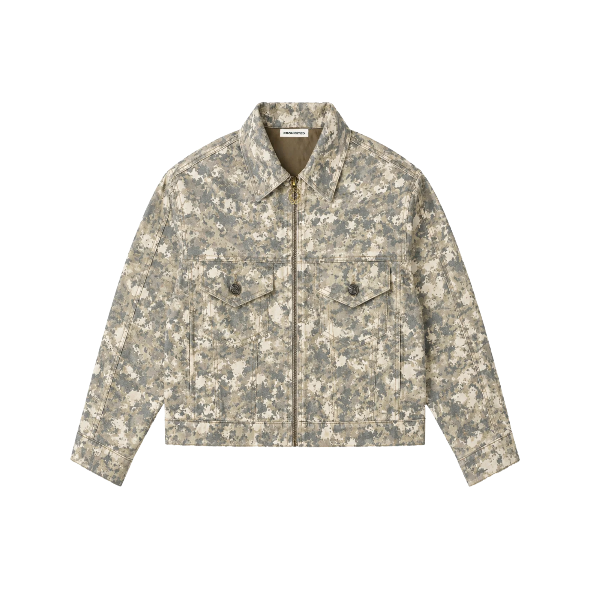 Veste - Saint-Verán Denim Jacket Camouflage - Prohibited