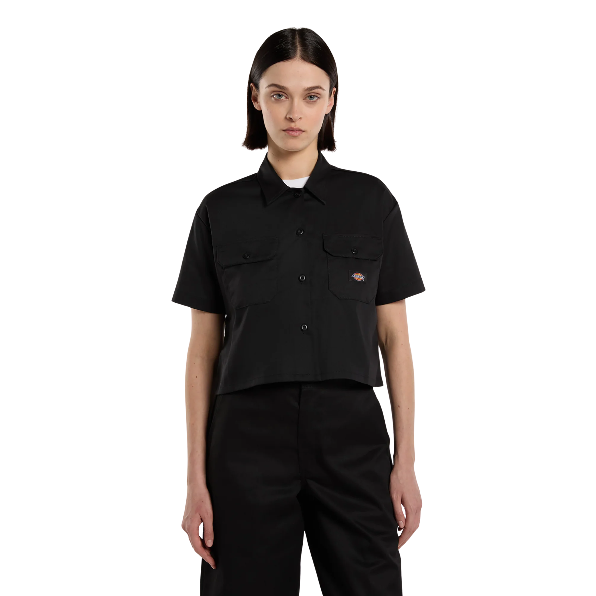 Chemise - SS Cropped Work Shirt - Dickies