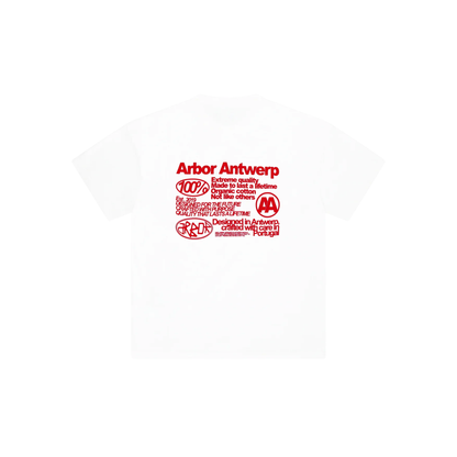 Tee-shirt - Quality Red T-shirt - Arbor Antwerp