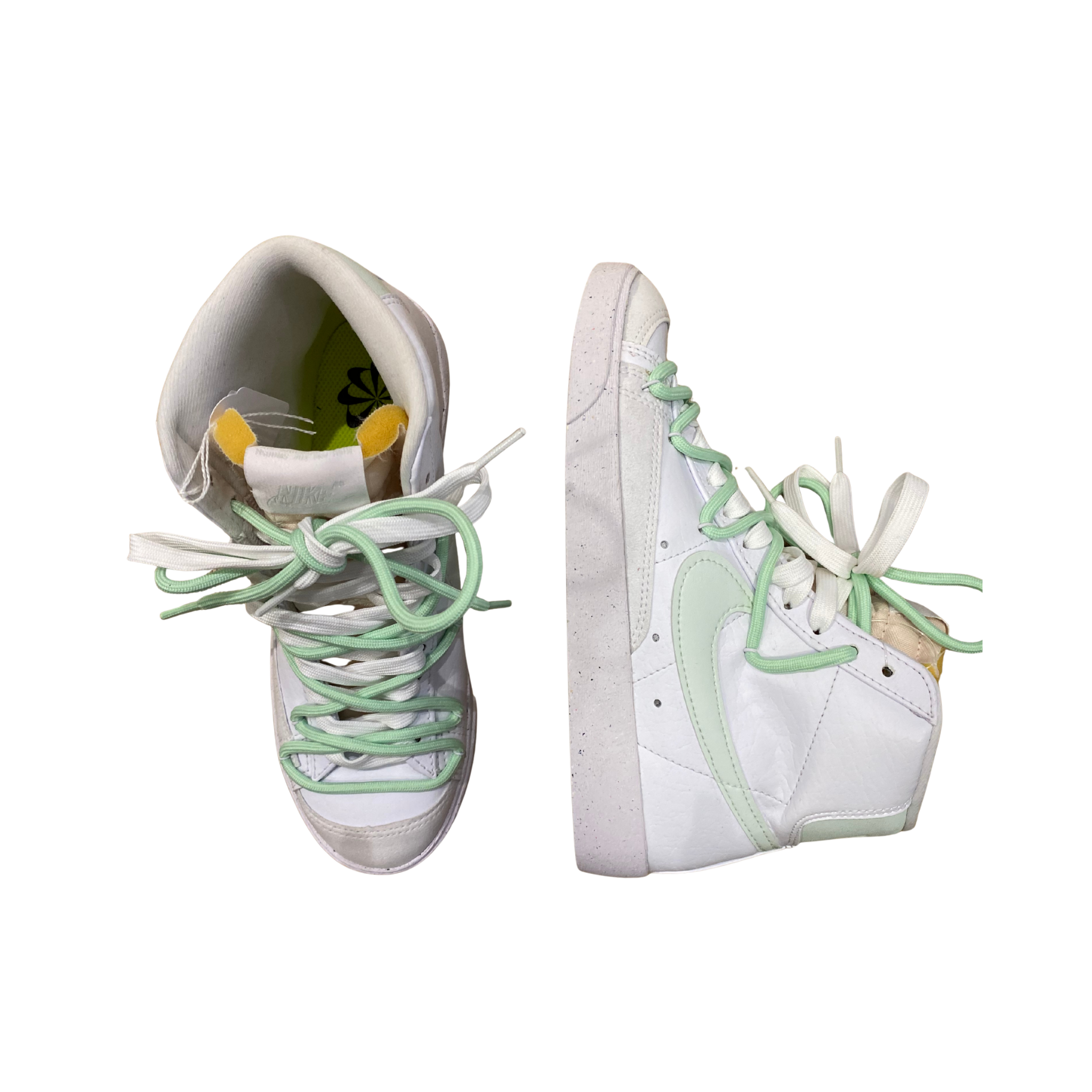 Sneakers - Blazer High Custom Nature Light Green - Nike