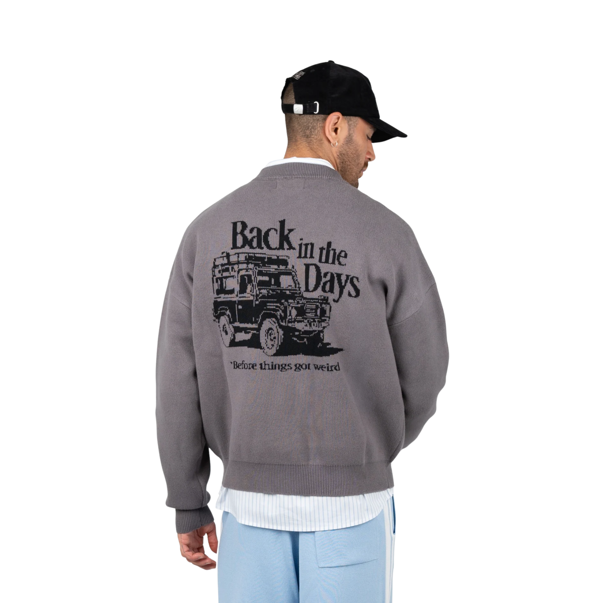 Pull - Knit Back In The Days Grey - Prohibited