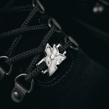 Sneakers - Booted Goat - Noir - Flower Instinct