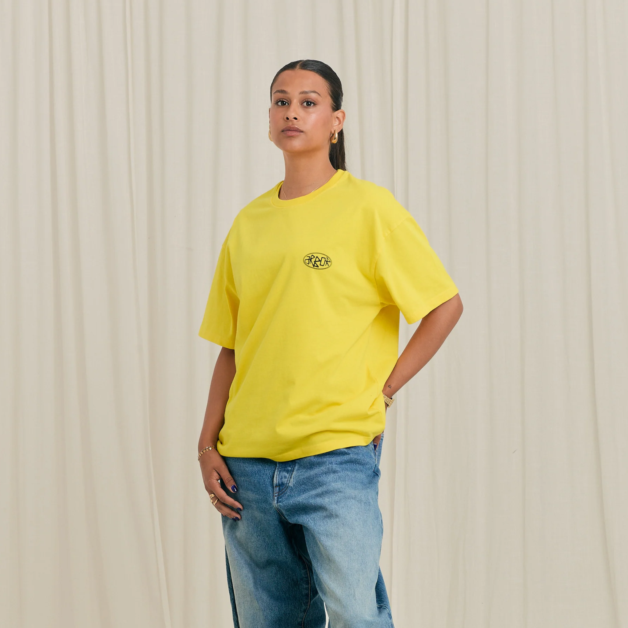 Tee-shirt - Quality Yellow T-shirt - Arbor Antwerp