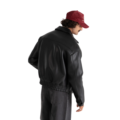 Veste - Jacket leather Black - Prohibited
