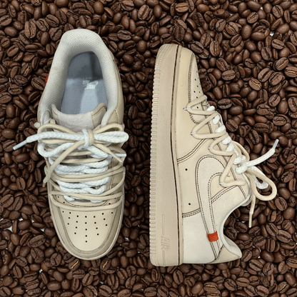 Sneakers - Air Force Custom Beige - Nike
