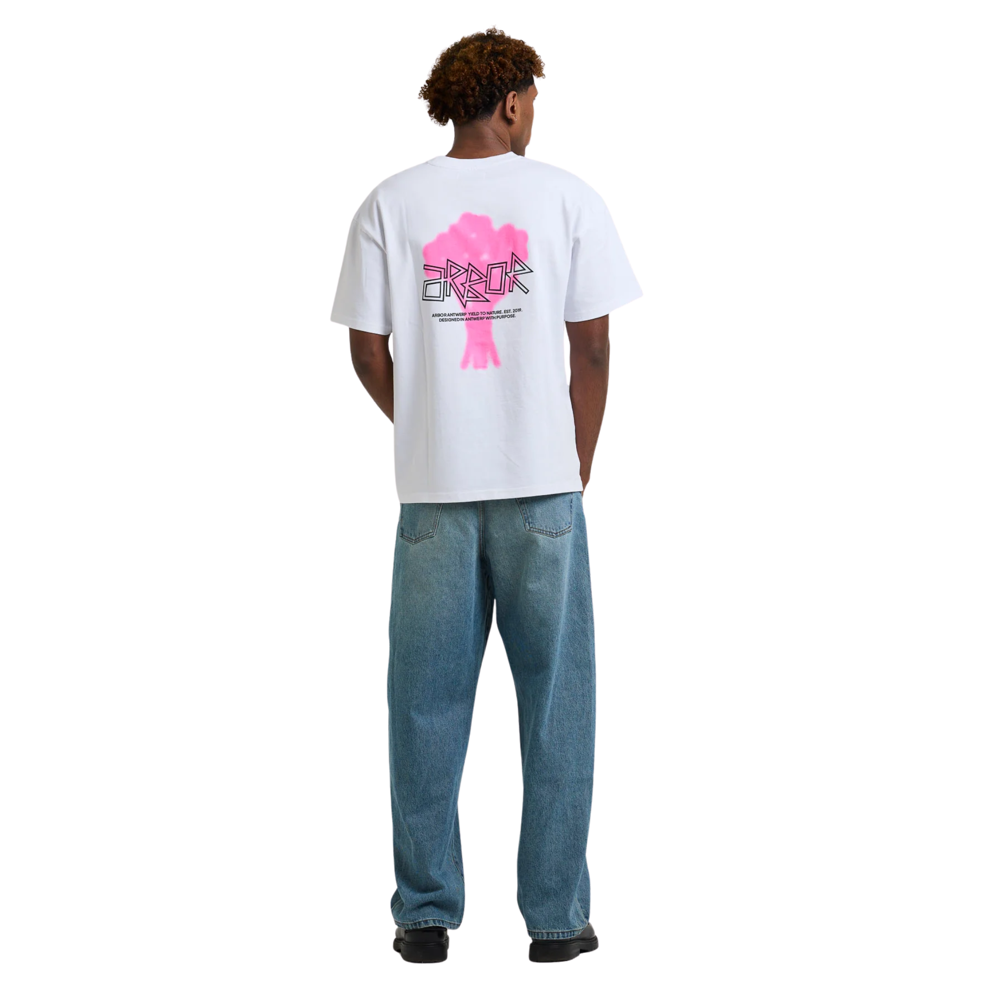 Tee-shirt - Tee Floral Bouquet Pink - Arbor Antwerp