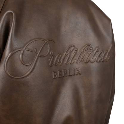 Veste - Jacket leather Brown - Prohibited