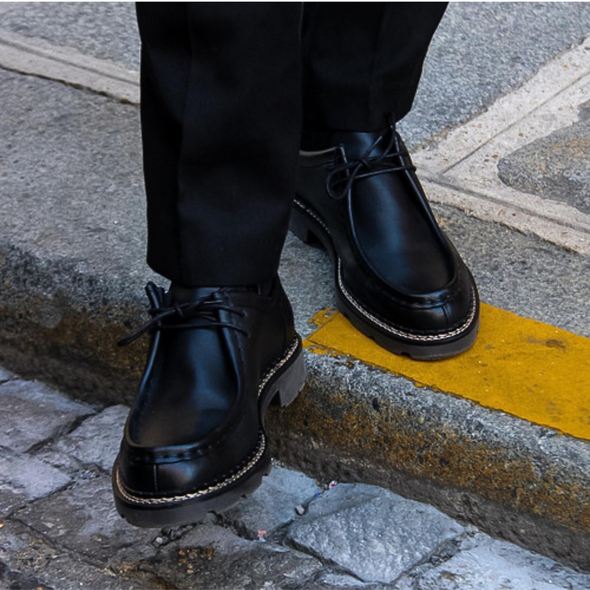 Derbies - Derbies Macho Noir - Pellet